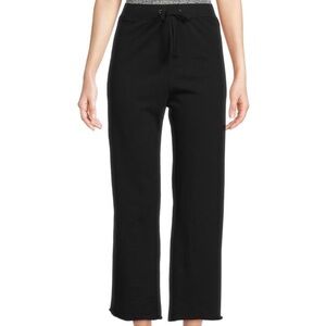 James Perse Cotton cropped sweatpants